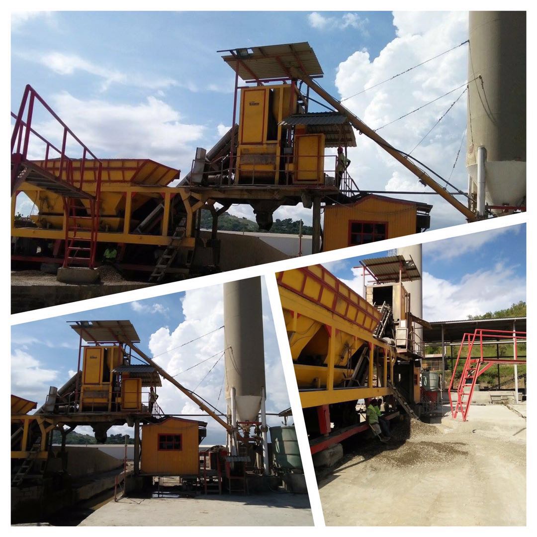 mobile concrete plant in PNG