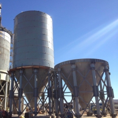 silo de cimento vertical